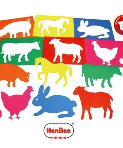 PLANTILLAS ANIMALES GRANJA HENBEA 716
