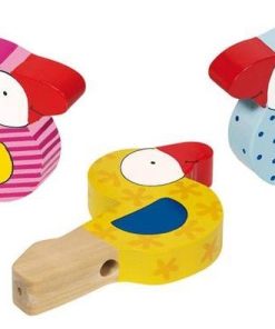SILBATO MADERA PAJARO COLOR GOKI 61971