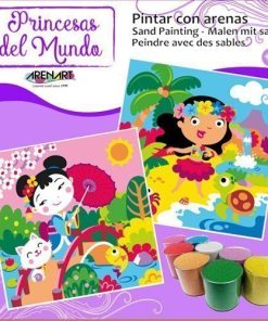 DECORA CON ARENAS INFANTIL SP-180 PRINCESAS
