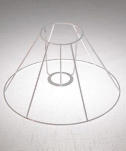 ARMAZON LAMPARA PIE CONICA 20 CM