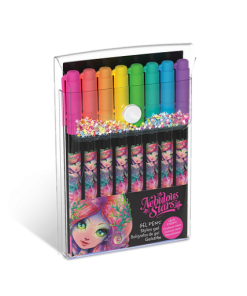 BOLIGRAFO GEL TINTA NEON NEBULOUS STARS 8 UDS