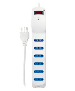 Alargador Macrotel 3 pos con protector sobre voltaje