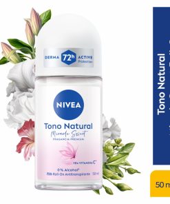 Desodorante En Roll-On Antitranspirante Tono Natural Miracle Sweet NIVEA 50 Ml