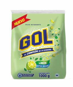 Detergente En Polvo Aroma Limón GOL 1000 G