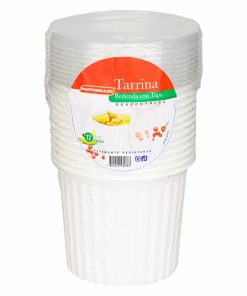 Tarrina Redonda SUPERMAXI X 12 Uds