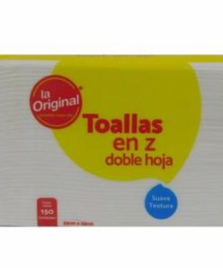Toallas Multiusos En «Z» LA ORIGINAL X 150 Uds