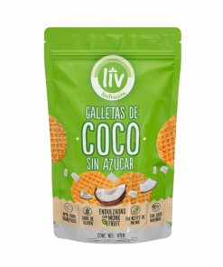 Galletas De Coco Libres De Gluten Sin Azúcar LIV 120 G