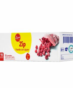 Bolsas Ziploc L LA ORIGINAL 15 U