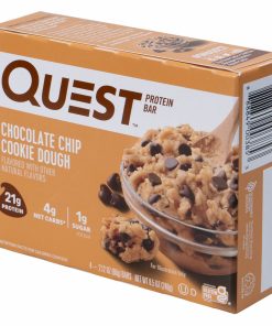 Barra Energética Sabor A Chocolate Chip Cookie Dough QUEST 240g