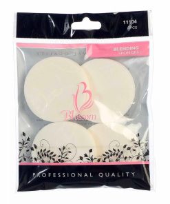 Esponja Cosmética Para Maquillaje Redondas BLOSSOM 4 Uds